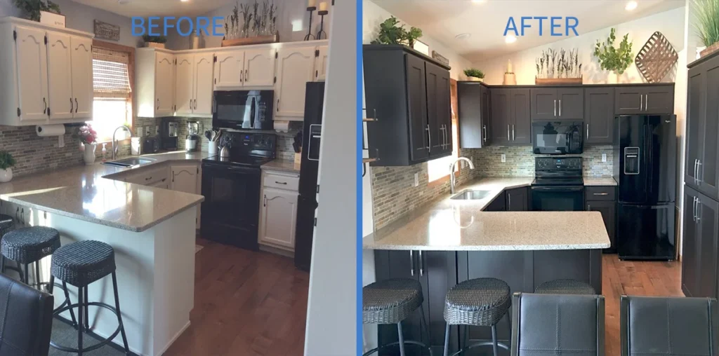 Before and After Kitchen #3